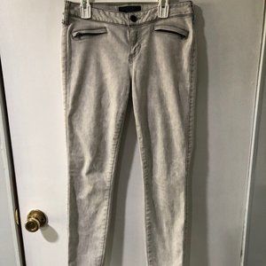 Guess Womens skinny jeans color grey size medium